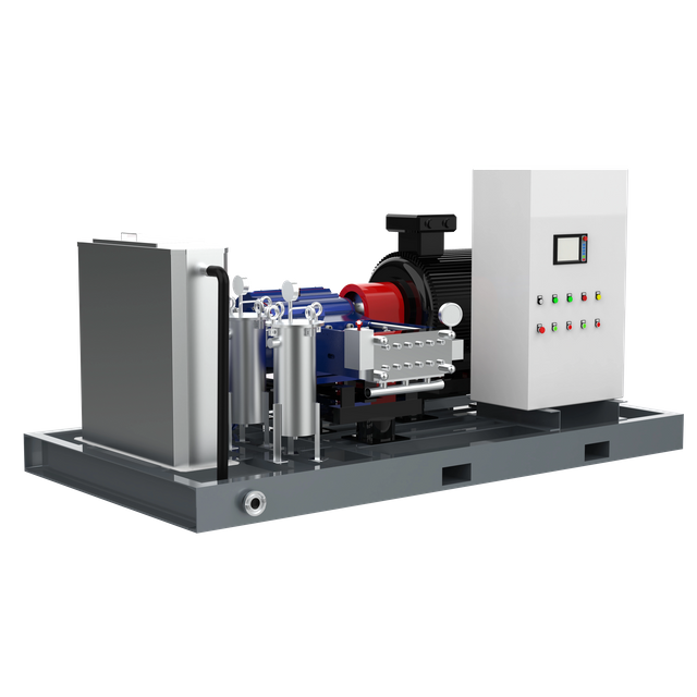  Unit High-Pressure Pump Water Blasting Machine for Cleaning