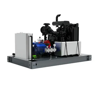 RTD-4200 Horizontal Unit High-Pressure Triplex Plunger Pump Cleaning Machine