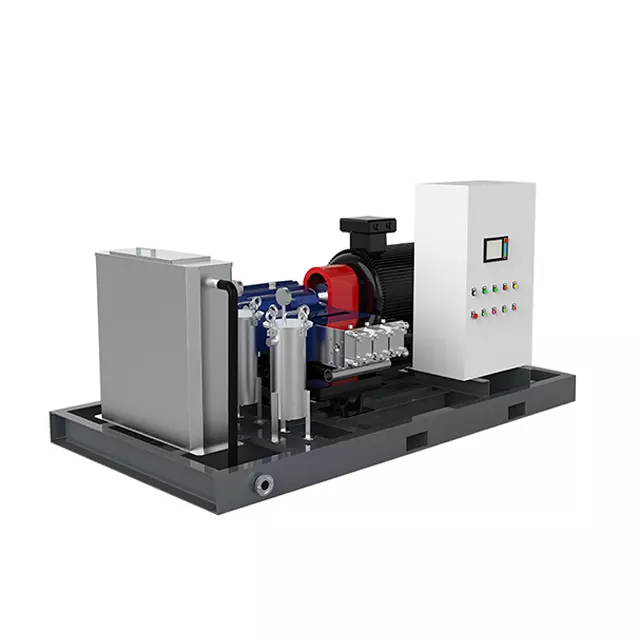 High-Pressure Water Blasting Machine advantages