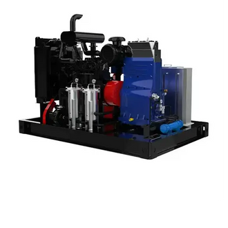 RTD-4200 Vertical Unit Minimal Maintenance Seamless Jet Water High Pressure Pump Unit for Power Plants
