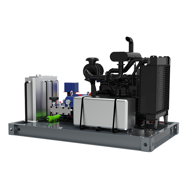 High Pressure Water Jet Machine Architecture